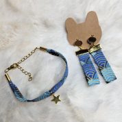 bracelet-en-tissu-lacet-eventail-or-bleu